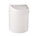 thumbnail image 1 of Dalazy Mini Waste Bin Desktop Table Garbage Trash Can with Cover Plastic Fashionable Home Bathroom Kitchen Storage Bucket Beige, 1 of 6