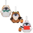 thumbnail image 3 of Llavero De Peluche De Animales Pequeños De 12Cm, Llavero Con Colgante De Pingüino, Bolso Portátil Encantador, Regalo De Decoración De Coche Cateissary FN007065-03, 3 of 6