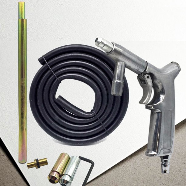 8pcs 120psi Handheld Sandblaster Sandblasting Spray Gun Kit de herramientas antioxidantes Ndcxsfigh nuevos