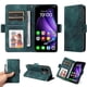 thumbnail image 3 of Funda GANGXUN para OPPO Reno 14F 5G con diseño acolchado elegante, cuero PU, protección total y ajuste preciso, 3 of 5