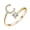 #03, variant on Exquisite Fashion 26 English Alphabet Style Ring Letter Fashion Copper Ring