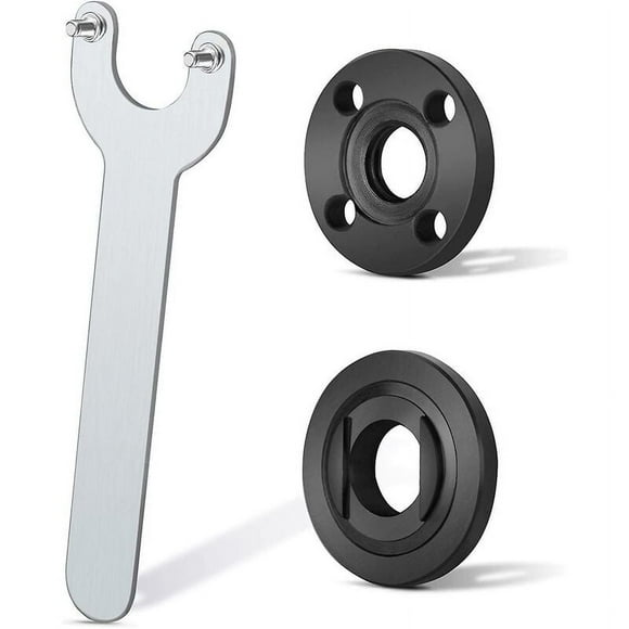 Grinder Flange Nut Kit For Seamless Operation, Solid And Durable Long Time Using Angle Grinder Replacement Wrench, Compatible With Dewalt Bosch Black Decker Ryobi Makita (4.5", 5")