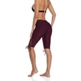 thumbnail image 4 of Women's Swim Shorts Lace-Up Athletic Swimsuit Bottom Swim Trunks, 4 of 6