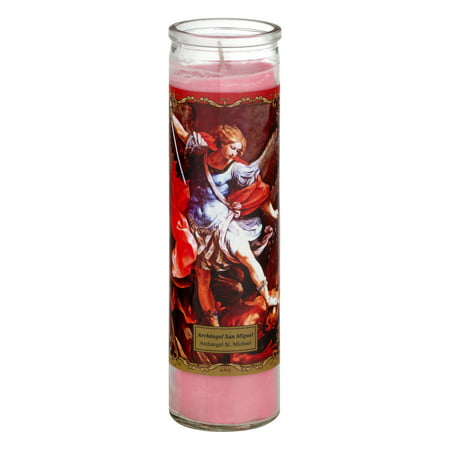 San Miguel Unscented Candle, Red (Best Of San Miguel)