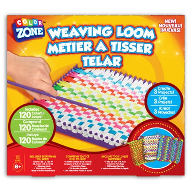 Download Color Zone Weaving Loom Craft Activity Set - Makes 3 Potholders - Walmart.com - Walmart.com