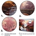 thumbnail image 3 of Designart "Cherry Blossom Asian beauty" Asian Art Floater Framed Wall Decor, 3 of 7