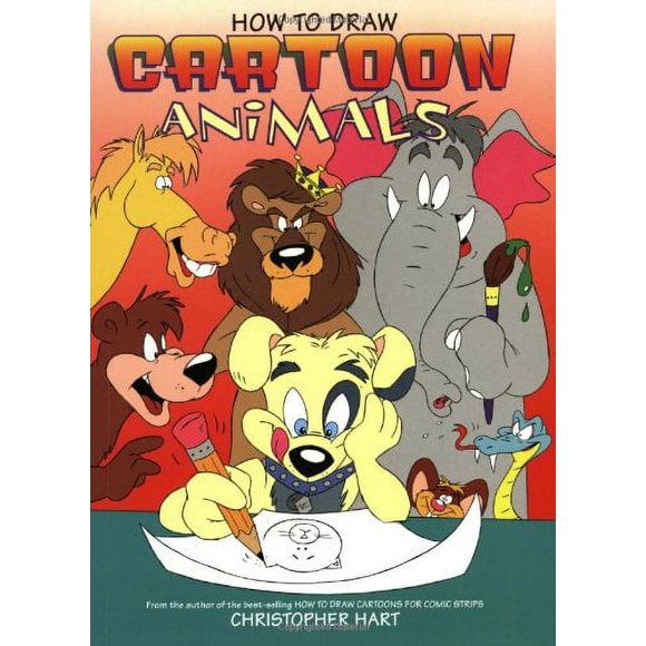 How to Draw Cartoon Animals 9780823023608 Used / Pre-owned