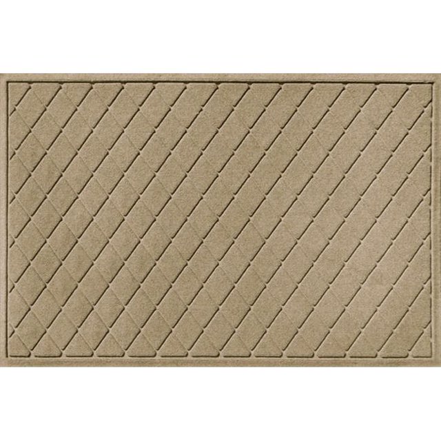 20377500035 Water Guard Argyle Mat in Camel - 3 ft. x 5 ft.