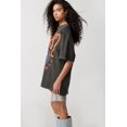 thumbnail image 2 of Urban Outfitters Women's X Blink 182 Oversized Relaxed Fit Tee T-Shirt Dress (Large/X-Large, Washed Vintage Black), 2 of 6