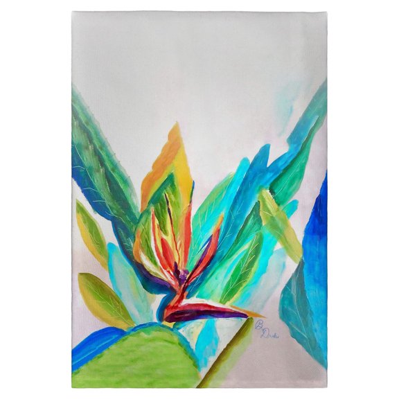 Betsy Drake Interiors Bird of Paradise Guest Towel