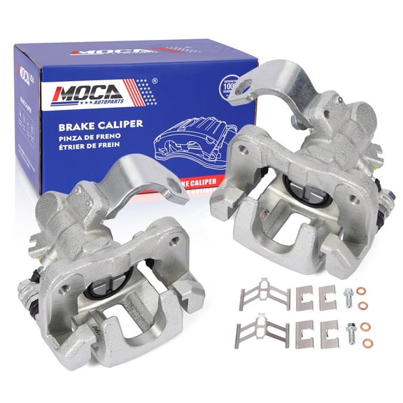 MOCA AUTOPARTS 2x Rear Disc Brake Caliper Fit for 2013-2018 Acura ILX 2.4L & 2006-2011 Acura CSX 2.0L & 2006-2015 Honda Civic 1.8L