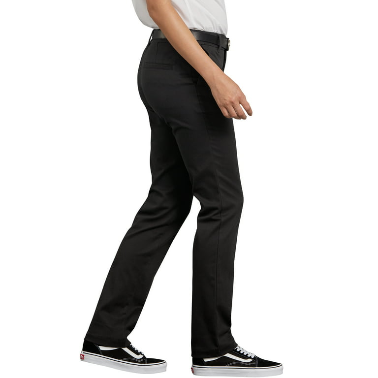 kort Moske rørledning Genuine Dickies Women's Curvy Stretch Twill Straight Leg Service Pant -  Walmart.com