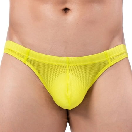 

Yuelianxi Men s Underwear Fashion Low Rise Fashion Trend Sharp And Interesting Double Ding Pants