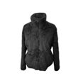 thumbnail image 2 of NAMTYQX Winter Jackets for Women Loose Fitting Mock Neck Warm Casual Zipfront Fuzzy Long Sleeve Black Size L, 2 of 4