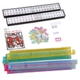 thumbnail image 4 of Segawe High-Quality 166 Tiles American Mahjong Set W/Hand-Painted Tiles, All-in-One Racks/Pushers,, 4 of 10