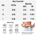 thumbnail image 2 of Lilvigor Waist Trimmer Belt Sweat Wrap Tummy Toner Low Back and Lumbar Support with Sauna Suit Effect Abdominal Trainer, 2 of 7