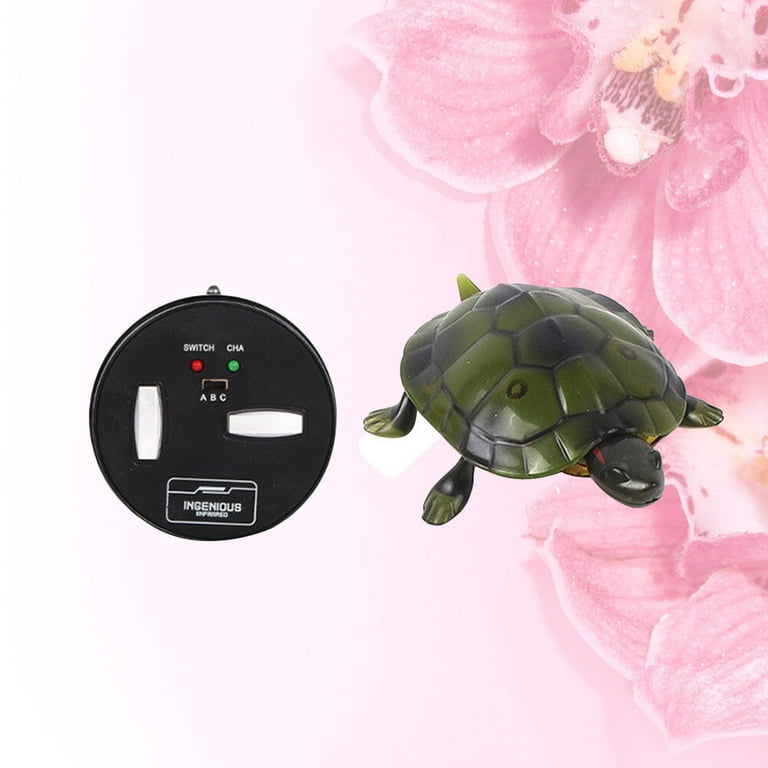 1pc Electric RC Turtle Toy Simulation Walking Swerve Turtle