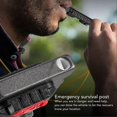 thumbnail image 4 of Pocket Flashlight Multifunction Keychain Flashlights Waterproof Whistle Emergency Light with Multiple Lighting Modes, 4 of 5