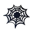 thumbnail image 4 of Posavasos de tela de araña de PVC Toystoory 5 piezas No tóxico resistente al calor Halloween Negro, 4 of 6