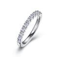thumbnail image 4 of Lafonn Classic Sterling Silver Platinum Plated Simulated Diamond Rings (0.5 CTTW), 4 of 5