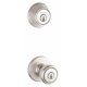thumbnail image 1 of Perilla de entrada de níquel satinado Kwikset Tylo para cerradura de puerta con cerrojo, 1 of 4