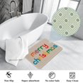 thumbnail image 3 of Christmas Soft Polyester Non-Slip Machine Washable Floor Carpet Door Mat Office Rugs, 3 of 6