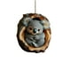 thumbnail image 2 of Lekihaqq Forest Animal Christmas Ornaments, Acrylic Tree Decorations, Holiday Decor, Festive Animal Print Ornaments, Woodland Theme Christmas Decor, Wildlife Holiday Tree Hanging Decorations, 2 of 8