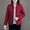 Red, variant on ZZwxWA Womens Lightweight Quilted Jacket Casual Packable Open Front Down Puffer Jackets Zip Up Winter Coat Outwear Cardigan