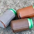 thumbnail image 4 of 10PCS Leather Can Cooler : Slim Beer Can Cooler Insulated, Reusable Drink Sleeves for Iced Drinks,Beer Cooler for Cans (Gray), 4 of 7