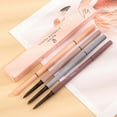 thumbnail image 5 of Micro Brow Pencil, Eyebrow Pen, Precise Eye Brow Makeup Pen, BOLONZI Extremely Thin Double-headed Eyebrow Pencil, Small Triangular, Thin, And Sweat-proof 5ml, 5 of 8