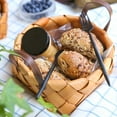 thumbnail image 3 of Hand Woven Wood Chip Storage Basket Flower Baskets For Plantable Plants Crafts Decoration Basket, 3 of 9