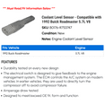 thumbnail image 2 of Coolant Level Sensor - Compatible with 1992 Buick Roadmaster 5.7L V8, 2 of 2
