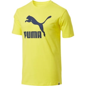 yellow puma t shirt