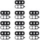 thumbnail image 1 of For 10 Pcs Back Camera Lens Cover Adhesive For Lg G6 H870 H870ds H872 Ls993 Vs998 Us997, 1 of 5