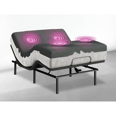 Bridgevine Home GoodVibeSleep Calm Mattress and Adjustable Base Comfort Ensemble King
