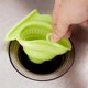 thumbnail image 2 of Cubierta de filtro de colador de fregadero de baño de cocina antibloqueo de caracol (verde) JShteea Libre de BPA, 2 of 8