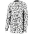 thumbnail image 2 of T-Shirt à Manches Longues Camouflage Évacuant l'Humidité S Blanc, 2 of 2