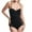 Black, variant on Fesfesfes Women's Bodysuit Chest Cushion Comfortable Shapewear Out Bra Underwear Corset Body Shaper Tops on