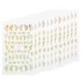 thumbnail image 4 of 12 Uds. Calcomanía Para Uñas De 2 Colores, Pegatina Inofensiva Para Decoración De Uñas, Mujer Para Mujer, Señora Y Niña ANGGREK Otros, 4 of 8