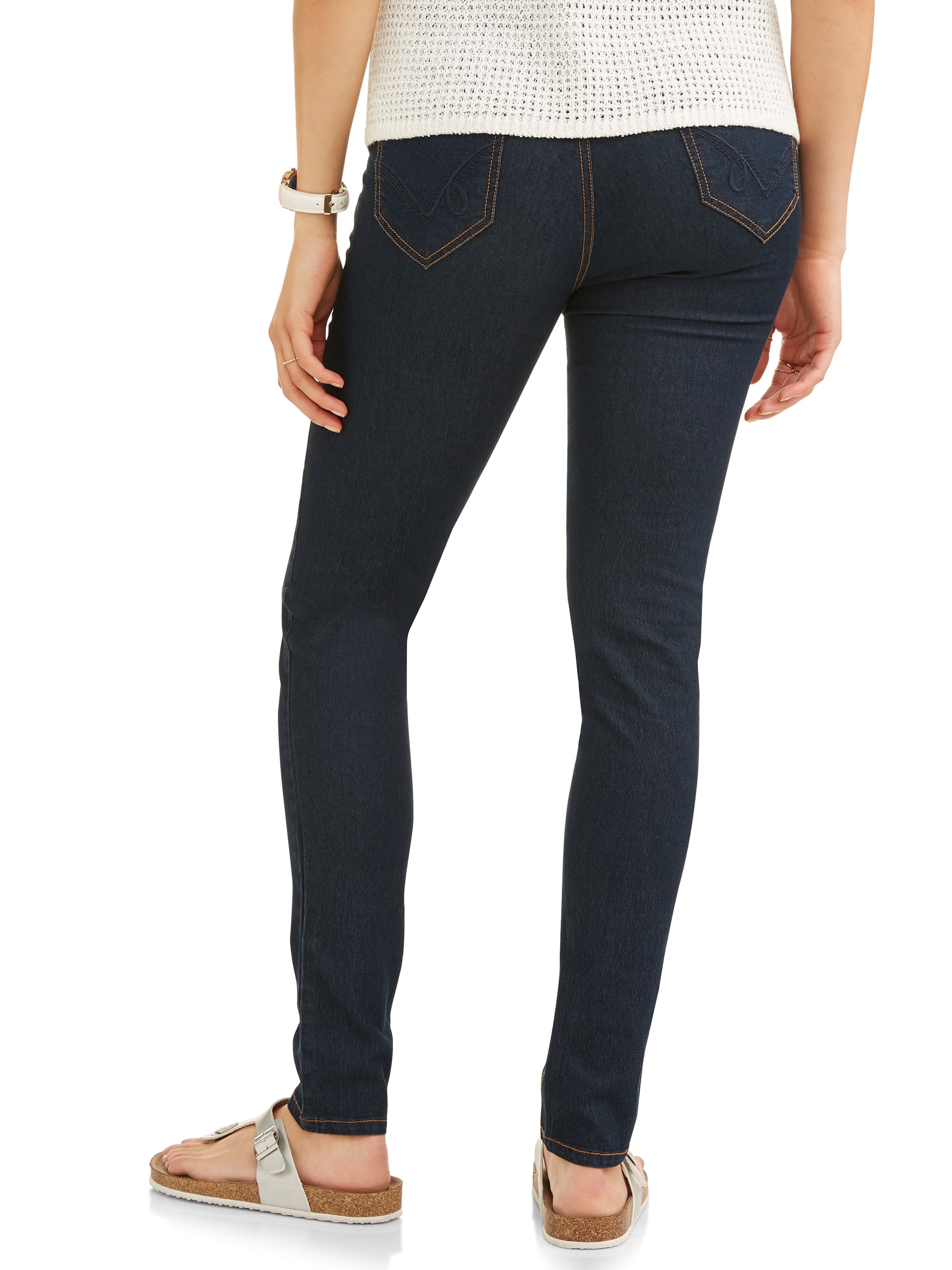 Oh! Mamma Maternity Women's Skinny Jeans with Full Panel (Women's & Women's Plus)