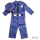 thumbnail image 1 of Uniforme de policía para niños, ropa de juego, uniforme de policía de Nueva York, disfraces de Halloween de cosplay de policía estadounidense, 1 of 6