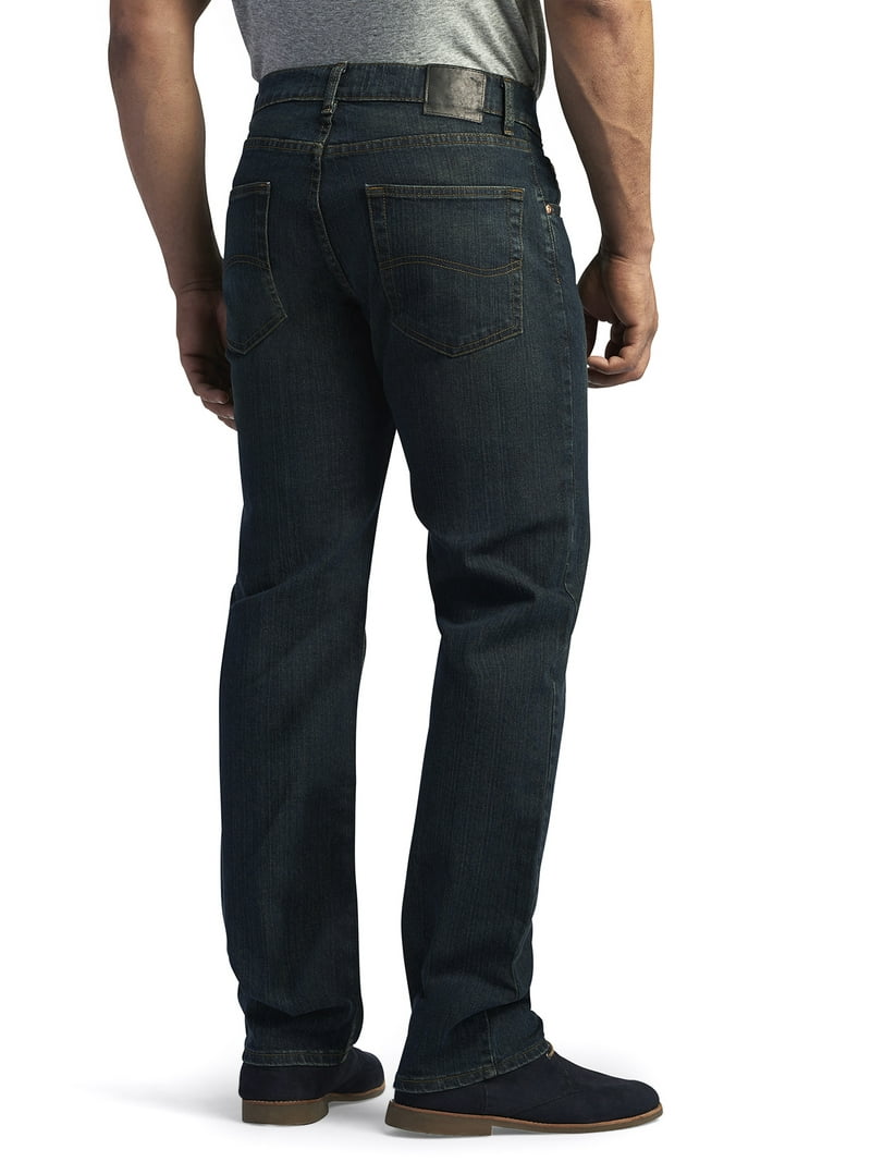 Lee-PReST®︎ Leens MADE IN USA Lee Men's Regular Fit Straight Leg Stretch Denim Jeans with
