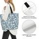 thumbnail image 3 of Disketp Blue Bathroom Bolsa Tote Estampada para Mujer, Bolso de Hombro y de Mano para Compras y Viajes, 3 of 8