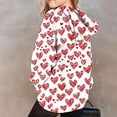 thumbnail image 6 of sususu Toddler Fall Hoodies for Girls 11-12T Hoodies Graphic Girls Long Sleeve Preppy Clothes Pullover for Kids Stylish Printed Clothes (White,11-12 Years), 6 of 6