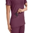 thumbnail image 4 of Cherokee Workwear Revolution Scrubs Top For Women V-Neck WW620, 4 of 9