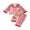 Red, variant on Cjfdfy Toddler Baby Girl Boy Christmas Satin Pajamas Tree Santa Claus Print Long Sleeve Ruffle Trim striped Shirt Pants Kids Baby Cute My First Christmas Holiday Sleepwear 1-6Y