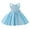 Sky Blue, variant on Mercatoo Girls Princess Dress Baby Dresses Birthday Piano Little Child Princess Dresses Sleeveless Cute Lace Tutu Dresses