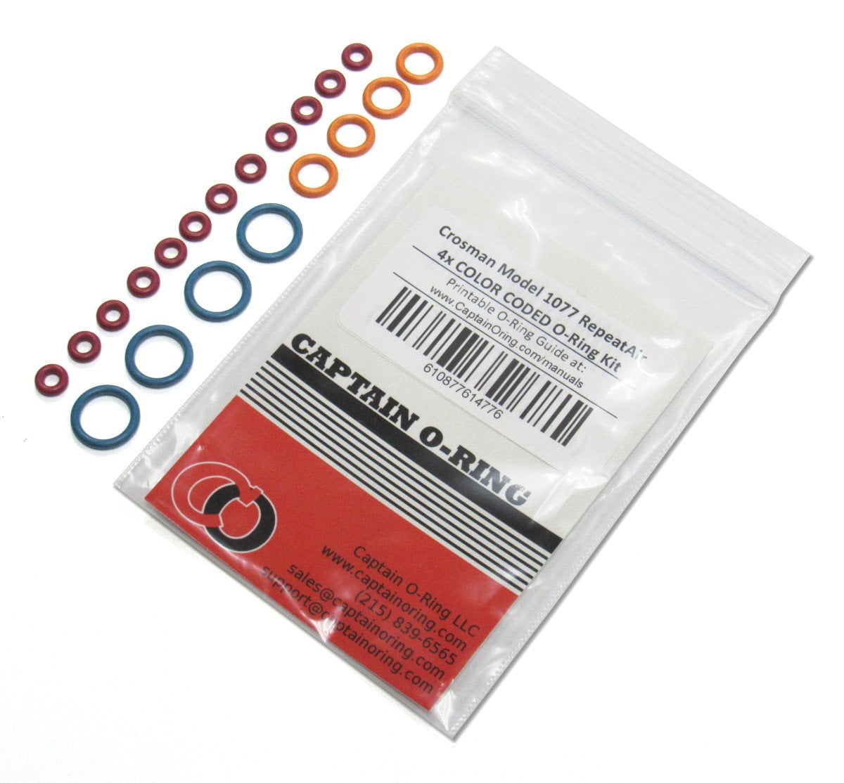 25 pack by Flasc Paintball 016 Color Coded O-ring size Brown 