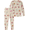 Cream Alphabet, variant on Toddler ComfySoft Pajama Set, 2-Piece, Sizes 12M-5t
