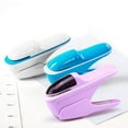 thumbnail image 4 of HeroNeo No Staples Nail Free Stapler Mini Cute Paper Book Binding Stapling Machine Stapleless Staplers Stationery Office Supplies, 4 of 19